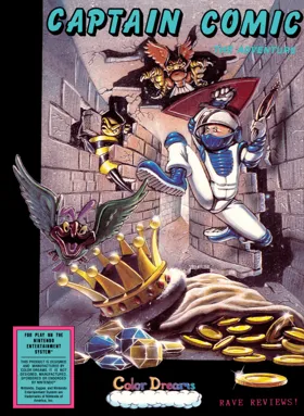 Captain Comic - The Adventure (USA) (Unl) box cover front